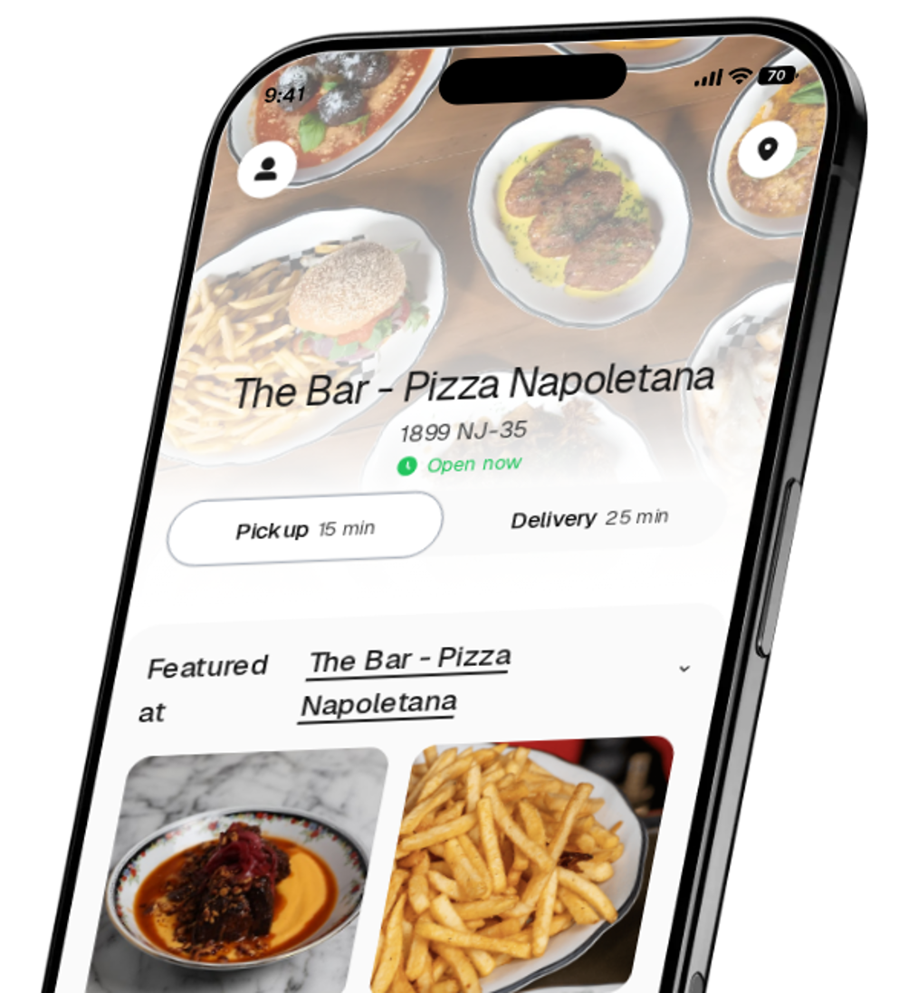 The Bar - Pizza Napoletana app preview