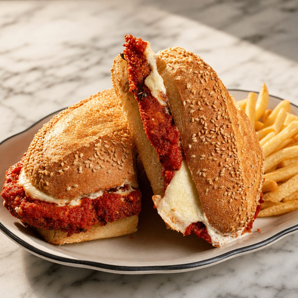 Chicken Parm Sando.