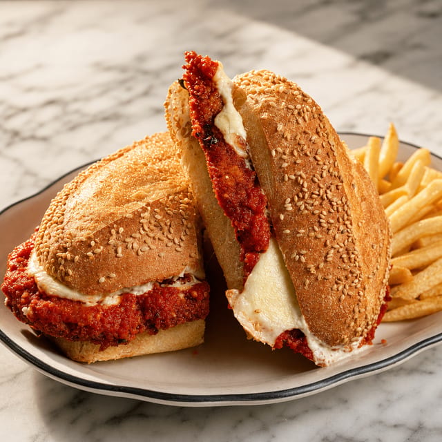 Chicken Parm Sando.