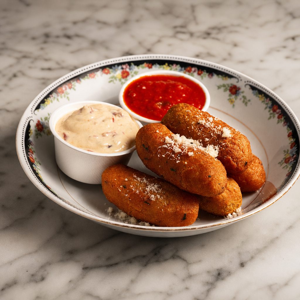 Potato Croquettes.