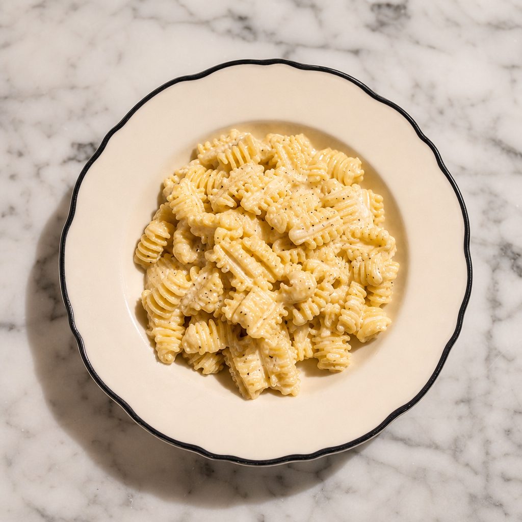 Baked Cacio E Pepe.